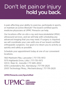 UMPC Blue Cardinal Photography Ad