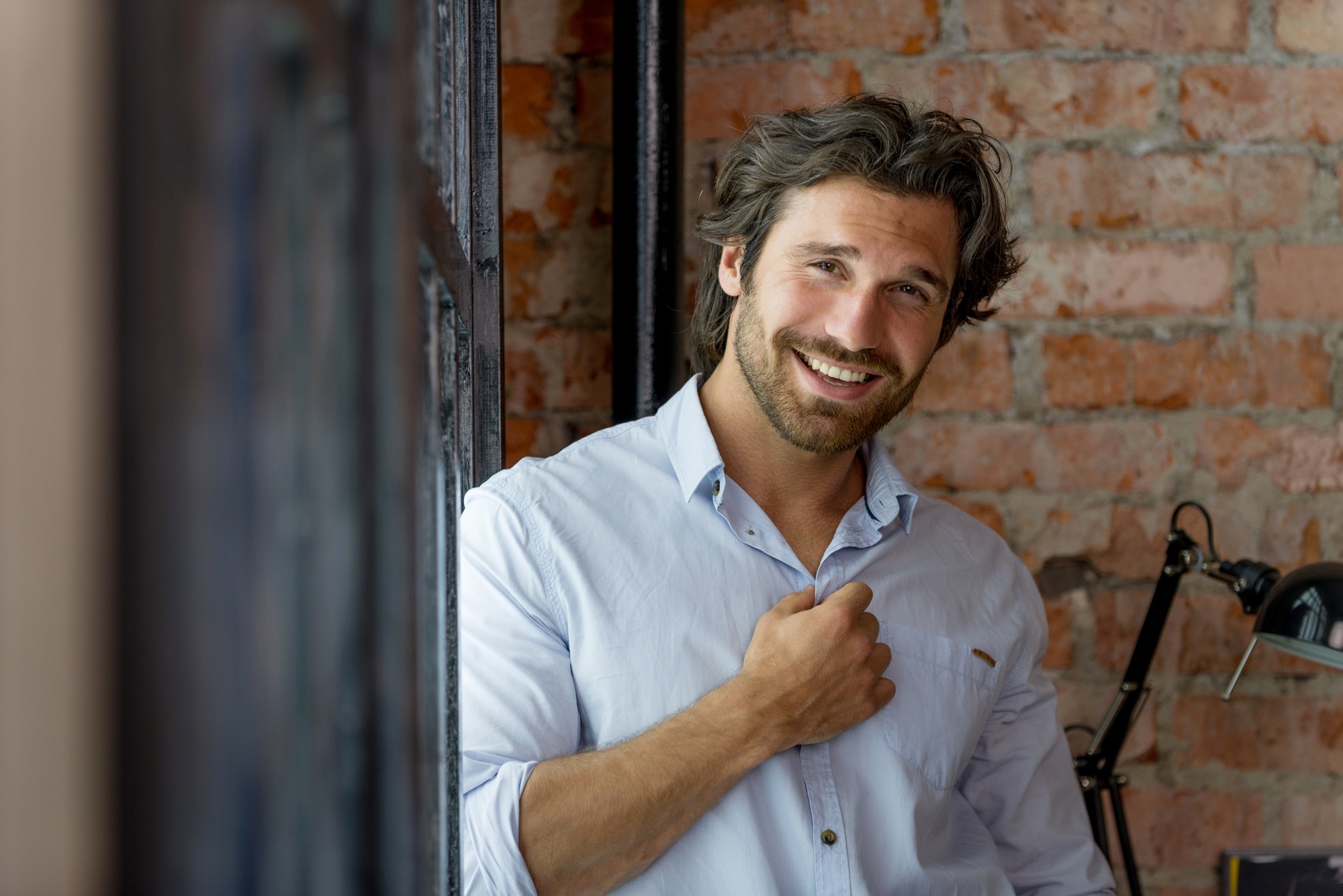 Handsome man portrait